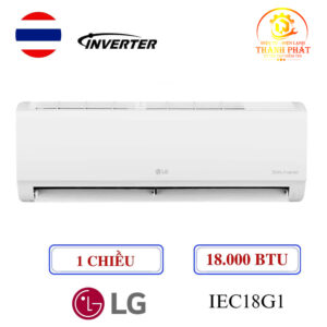 Điều hòa LG DUALCOOL IEC18G1 Inverter 1 chiều 18.000 BTU Model mới 2025