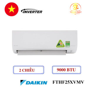 Điều hòa Daikin FTHF25XVMV/RHF25XVMV 9000BTU 2 chiều Inverter