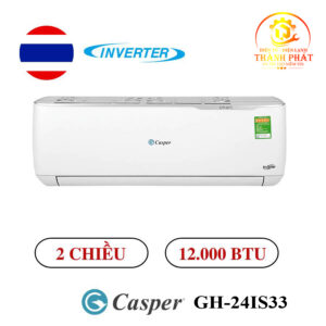 Điều hòa Casper GH-12IS33  12000 BTU 2 chiều Inverter