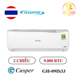 Điều hòa Casper GH-09IS33 9.000 BTU 2 chiều Inverter